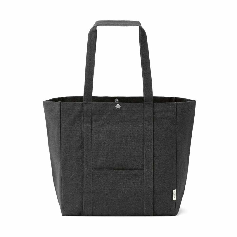 Damavand Shoppingväska rCotton 360gsm. Tryckknappsstängning: Ficka