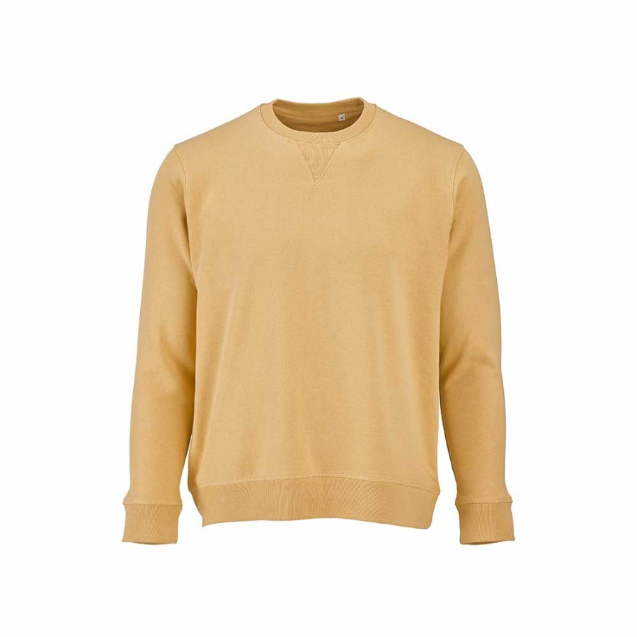 Capri sweatshirt i french terry med rund hals. 100 % ekologisk bomull. 300g/m²: Främre vänster sida