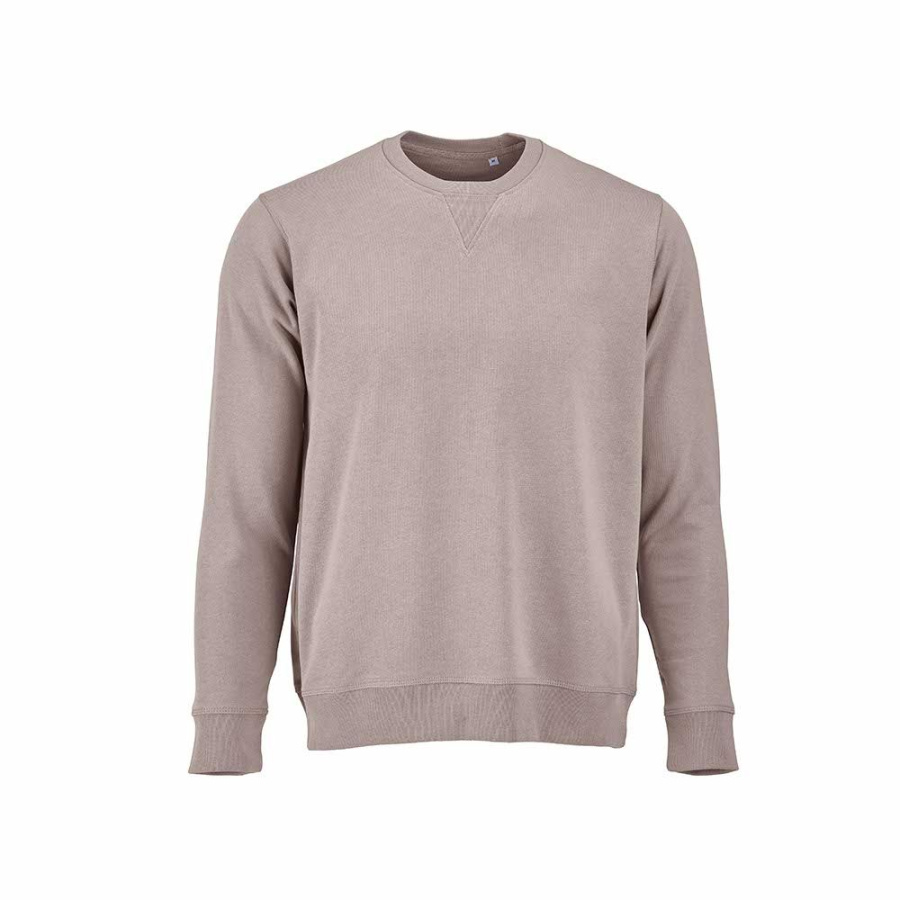 Capri sweatshirt i french terry med rund hals. 100 % ekologisk bomull. 300g/m²: Främre vänster sida