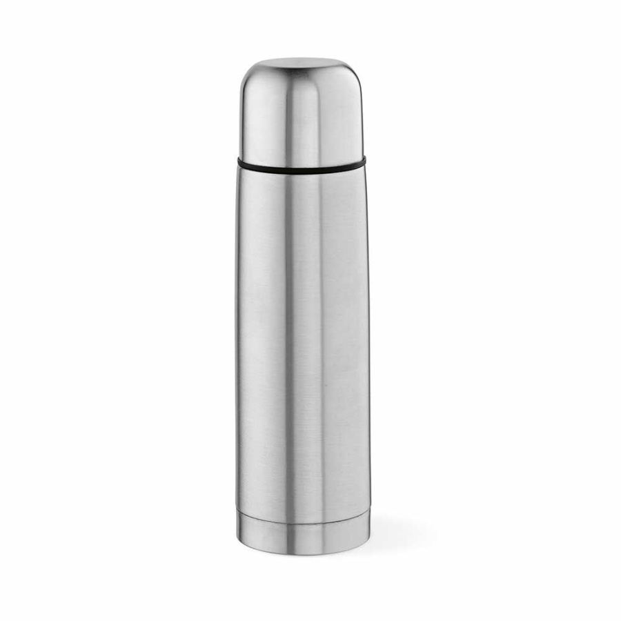 Danube Thermos recy.Edelstahl, 500ml. Mit 1 Becher: Thermosflasche