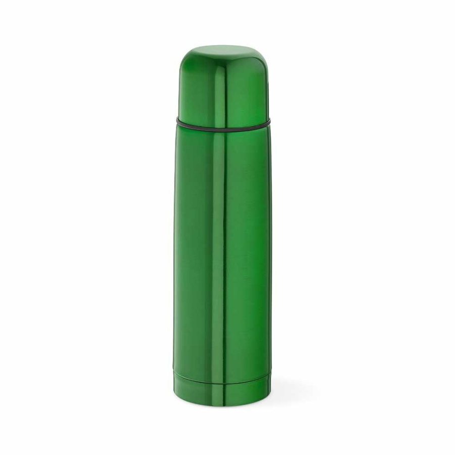 Danube Thermos recy.Edelstahl, 500ml. Mit 1 Becher: Thermosflasche