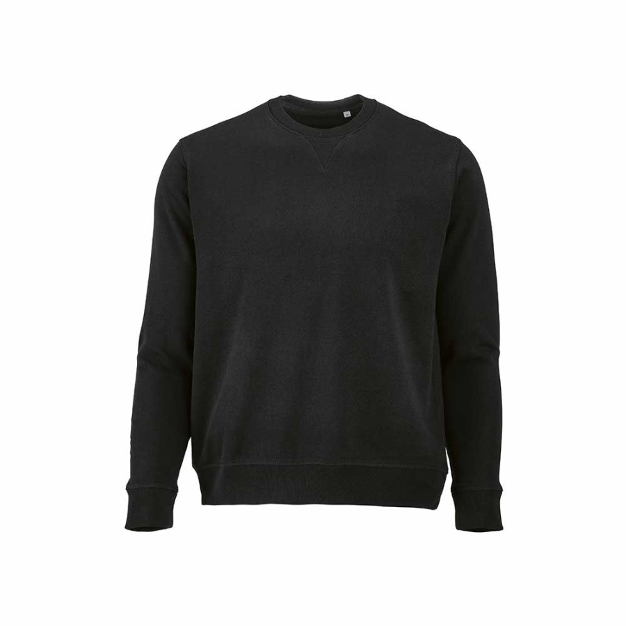 Capri sweatshirt i french terry med rund hals. 100 % ekologisk bomull. 300g/m²: Främre vänster sida