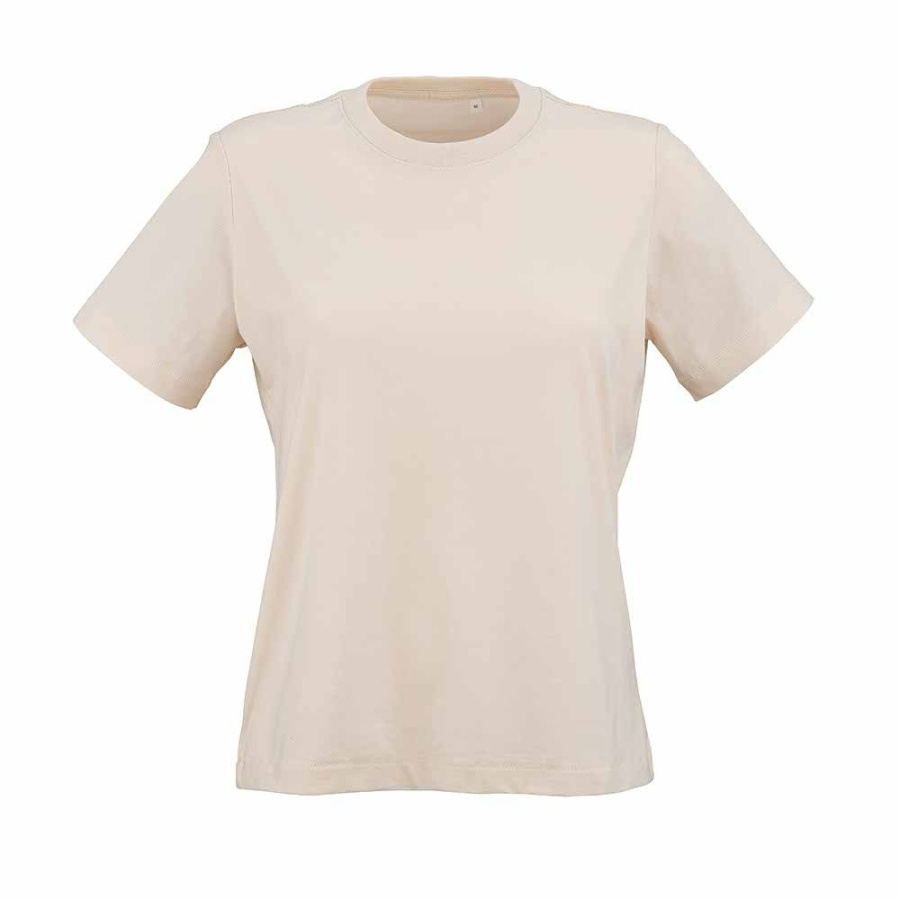 „Copacabana W“ moteriški džersio marškinėliai. 100 % ekologiška medvilnė. 165 g/m².: Priekinė kairė pusė