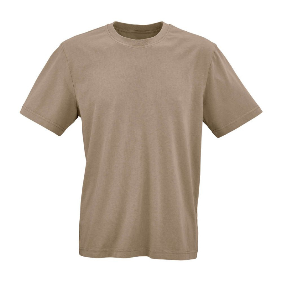 Maya-jersey-t-paita. 100 % luomupuuvillaa. 180 g/m². Valmistettu Portugalissa.: Vasen etupuoli