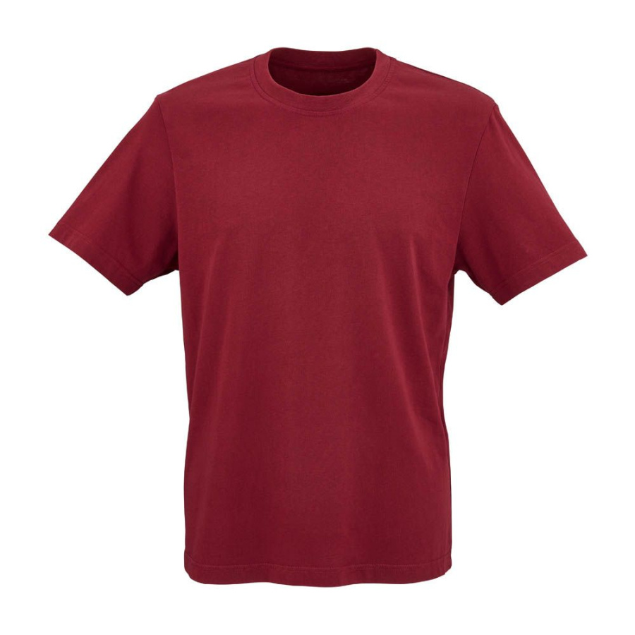 Maya-jersey-t-paita. 100 % luomupuuvillaa. 180 g/m². Valmistettu Portugalissa.: Vasen etupuoli