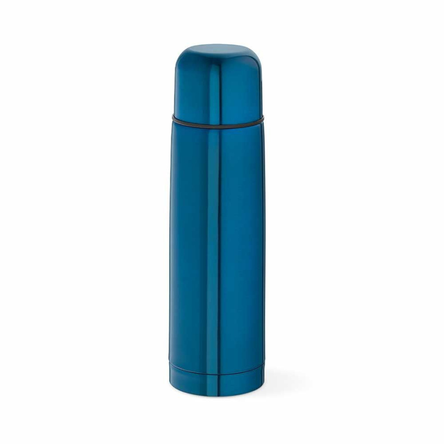 Danube Thermos recy.Edelstahl, 500ml. Mit 1 Becher: Thermosflasche
