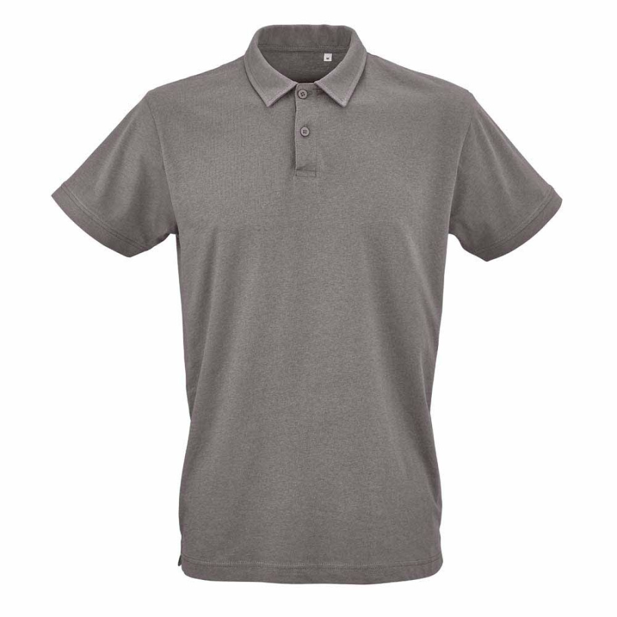 Ipanema pikétröja med kort ärm i jersey. 100 % eko bomull. 160g/m²: Främre vänster sida