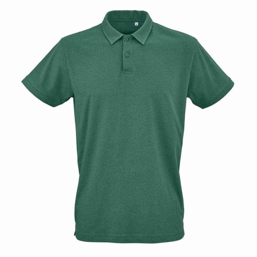 Ipanema pikétröja med kort ärm i jersey. 100 % eko bomull. 160g/m²: Främre vänster sida