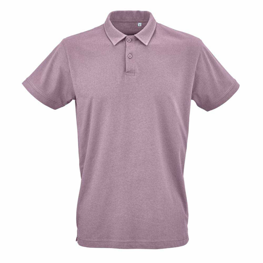 Ipanema pikétröja med kort ärm i jersey. 100 % eko bomull. 160g/m²: Främre vänster sida