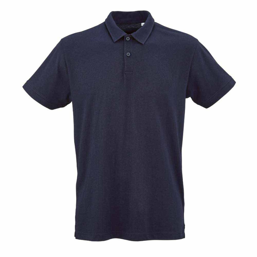 Ipanema pikétröja med kort ärm i jersey. 100 % eko bomull. 160g/m²: Främre vänster sida