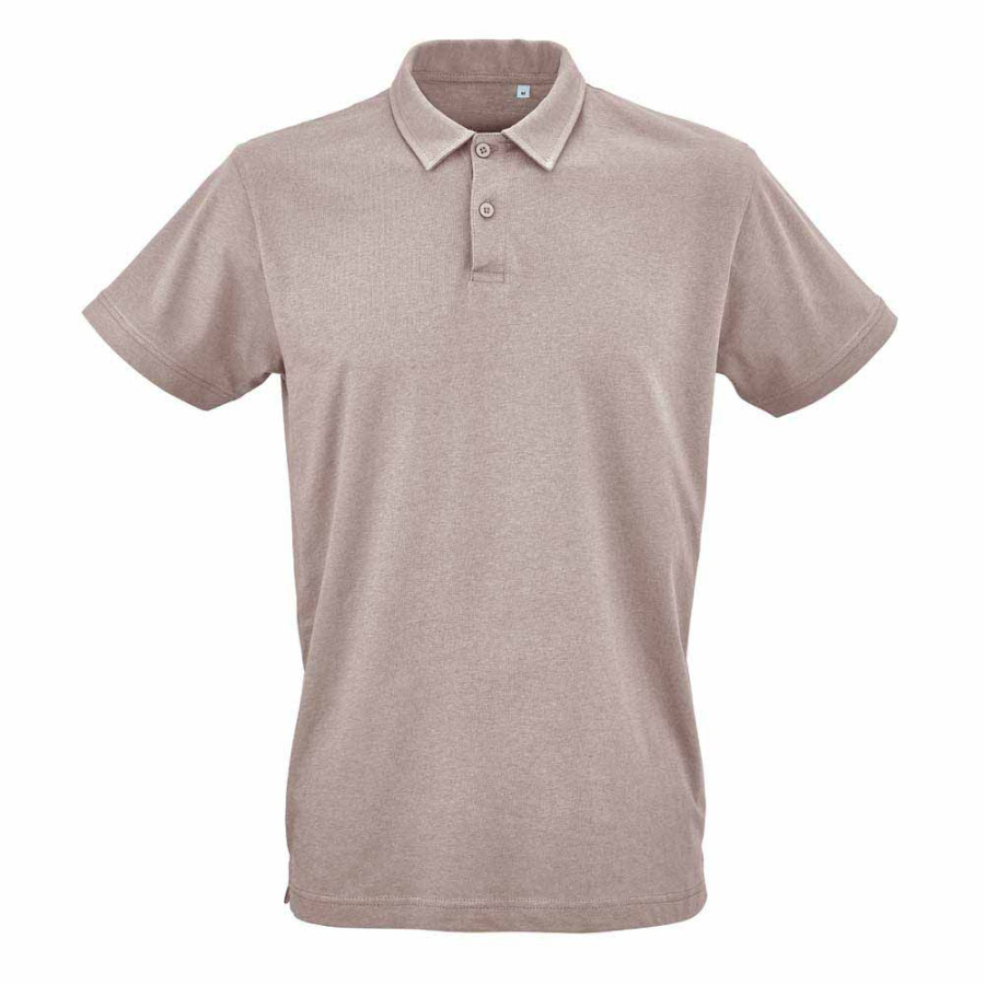 Ipanema pikétröja med kort ärm i jersey. 100 % eko bomull. 160g/m²: Främre vänster sida