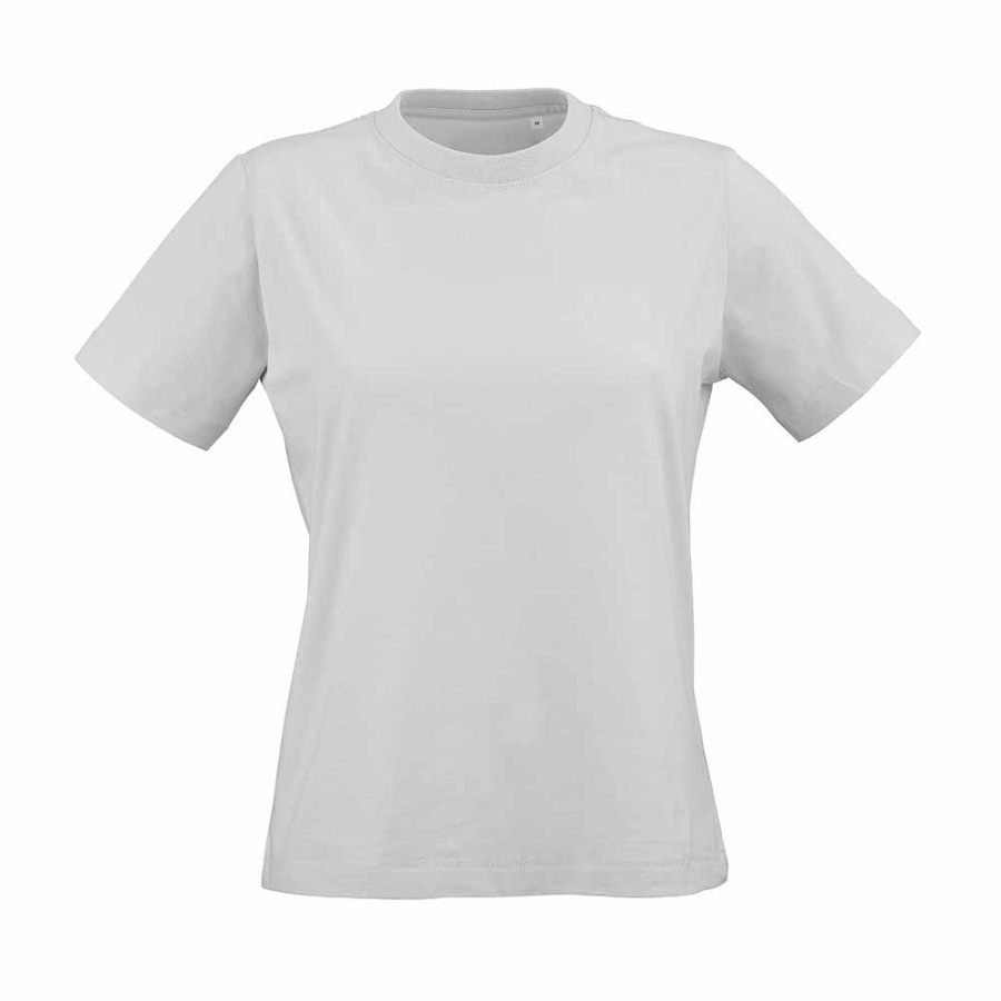 „Copacabana W“ moteriški džersio marškinėliai. 100 % ekologiška medvilnė. 165 g/m².: Priekinė kairė pusė