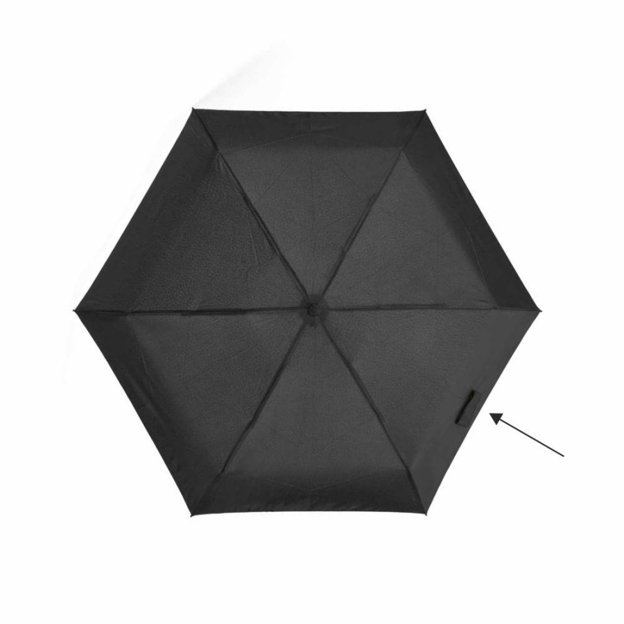 „Piaf Mini“ sulankstomas skėtis iš „rPET“. 21 colio. Rankinis atidarymas.: 1 skydelis