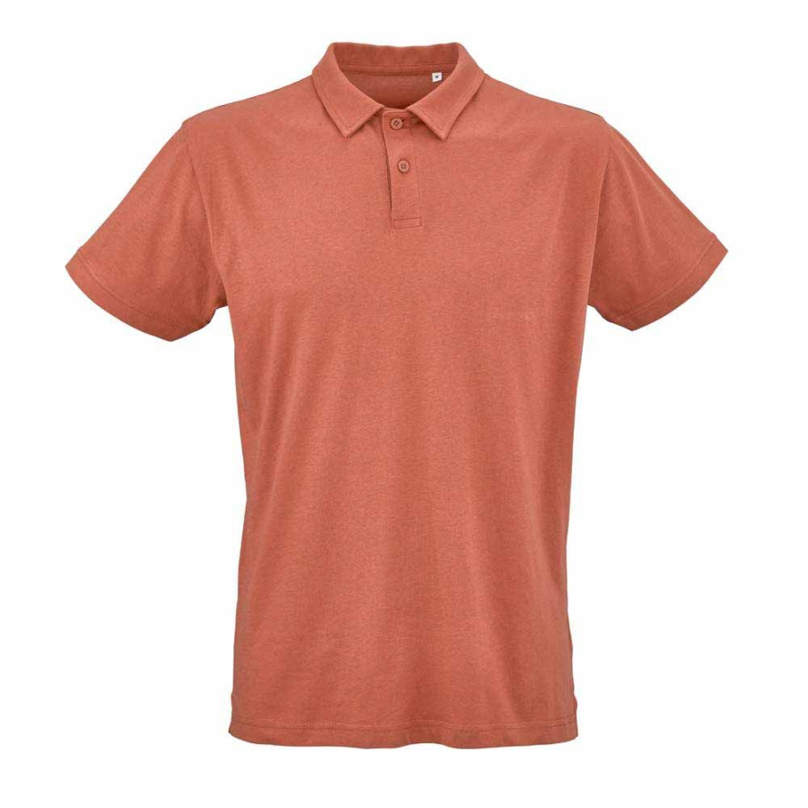 Ipanema pikétröja med kort ärm i jersey. 100 % eko bomull. 160g/m²: Främre vänster sida