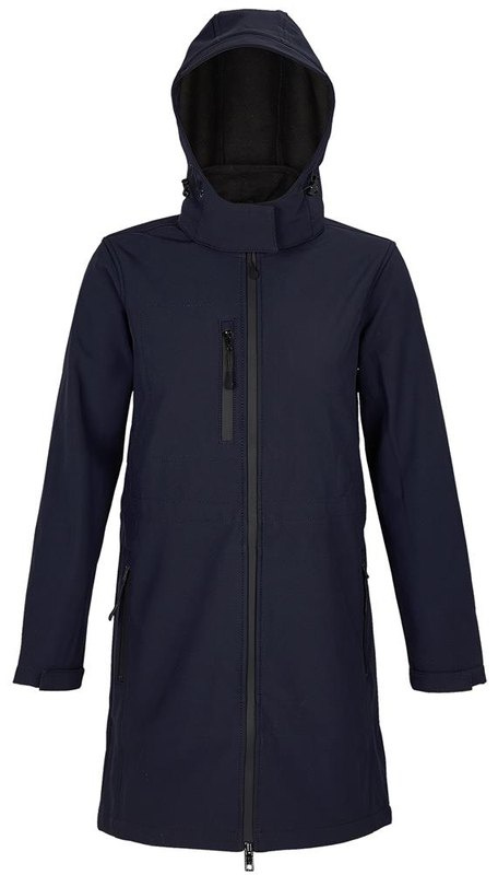 Długa damska kurtka softshell ACHILLE: CHEST