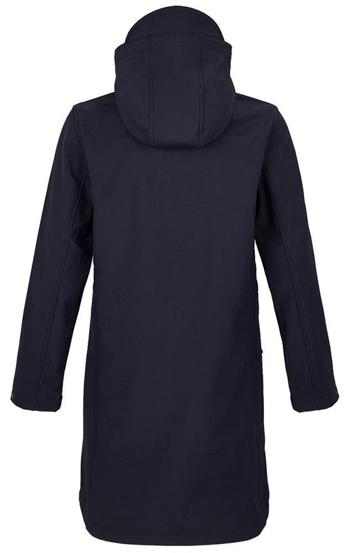 Długa damska kurtka softshell ACHILLE: TYŁ