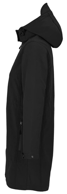 Długa damska kurtka softshell ACHILLE: ARM LEFT