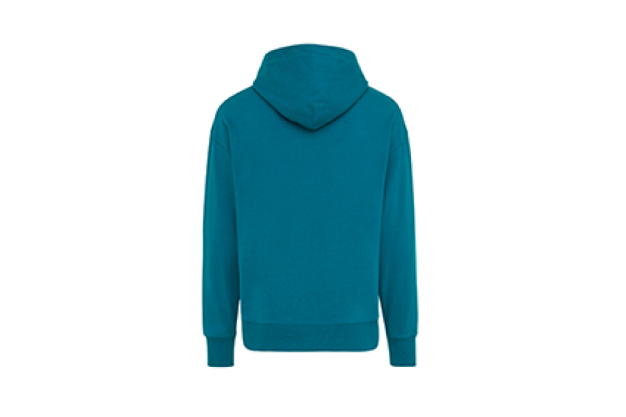 Sweat à capuche décontracté Iqoniq Yoho en coton recyclé: Arrière du produit