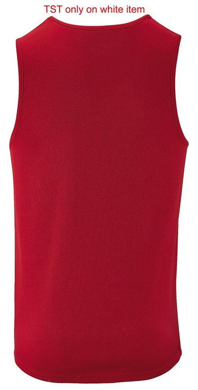 SPORTY ärmelloses Herren-Sportshirt: ZURÜCK