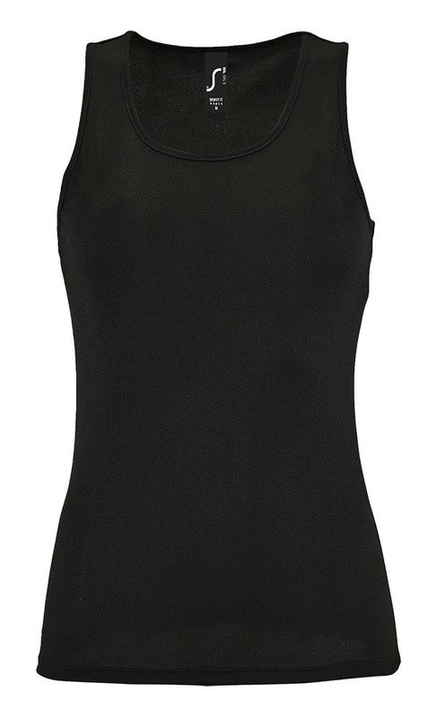 SPORTY TT WOMEN TANK TOP: CHEST LEFT