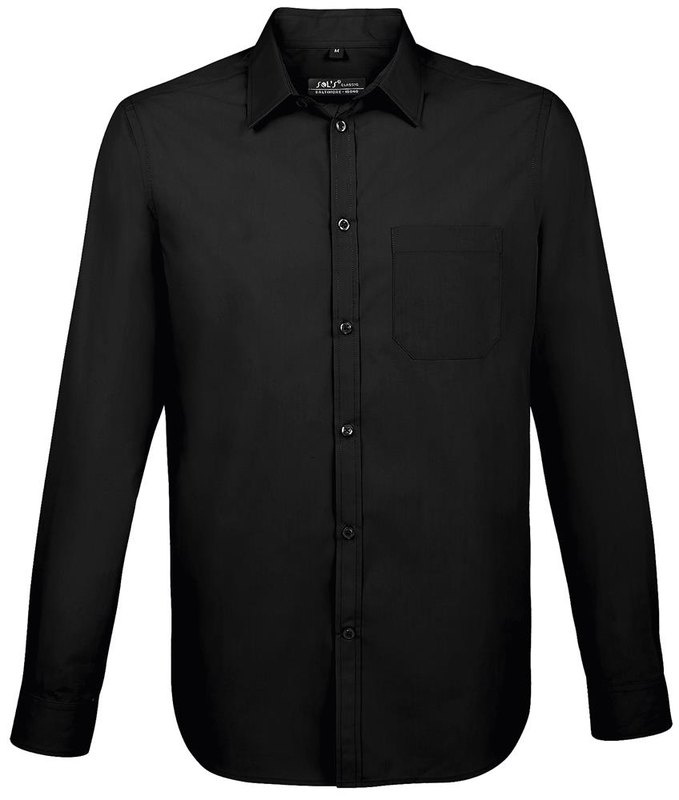 BALTIMORE FIT POPLIN SÄRK: Rindkere paremal