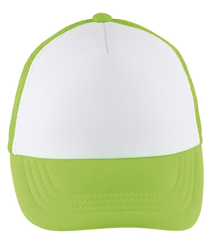 BUBBLE Kinder-Baseballkappe mit fünf Segmenten: FRONT