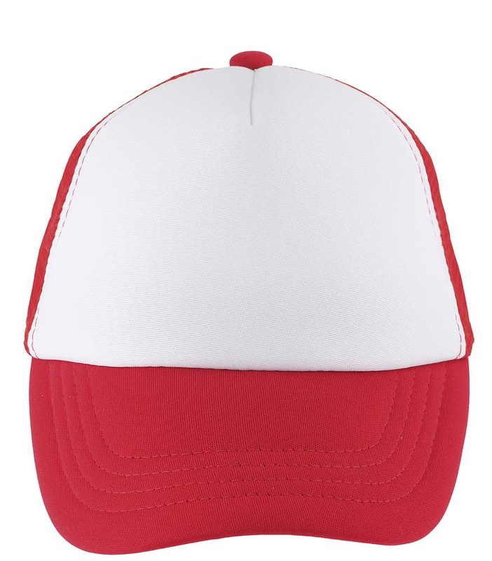 BUBBLE Kinder-Baseballkappe mit fünf Segmenten: FRONT S
