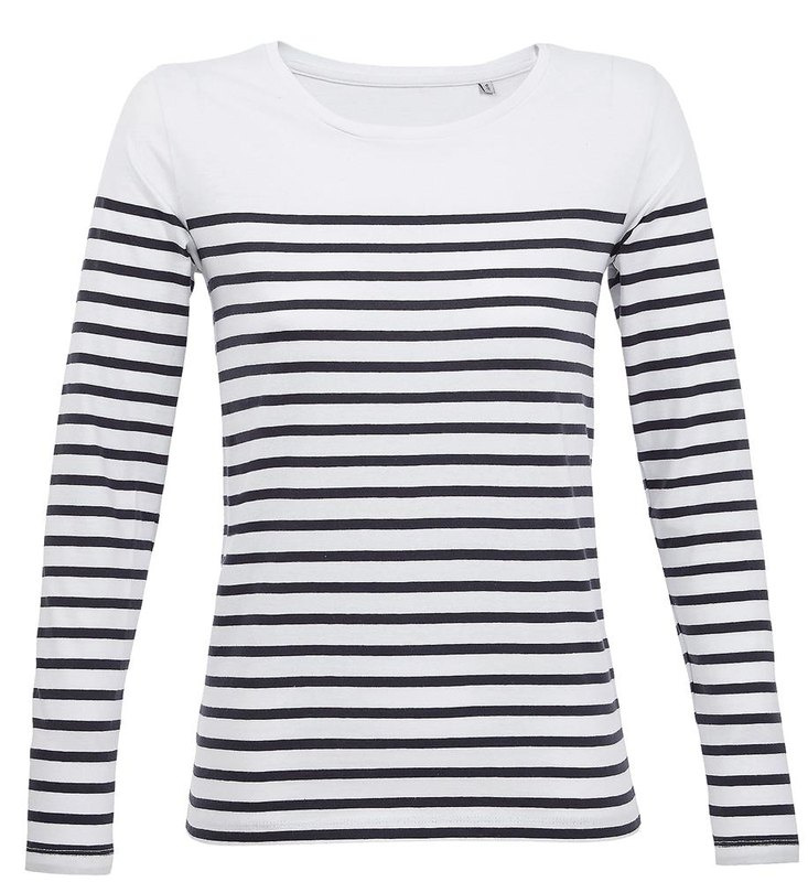MATELOT LSL DAM T-SHIRT: FRÄMRE