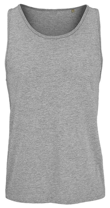 CRUSADER ärmelloses Shirt aus Bio-Baumwolle: BRUST LINKS
