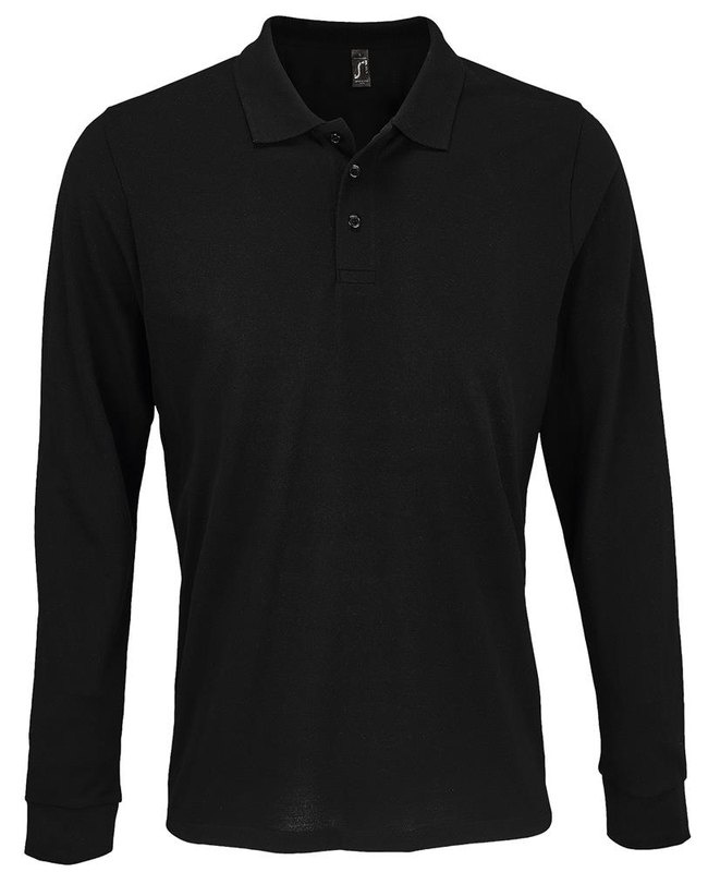 Pitkähihainen PRIME-pikeepaita, unisex, 200 g/m²: ETUOSA