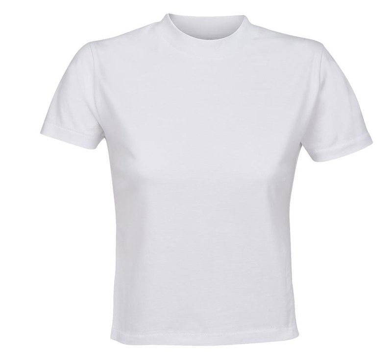 LILIA WOMEN CROPPED T-SHIRT: CHEST