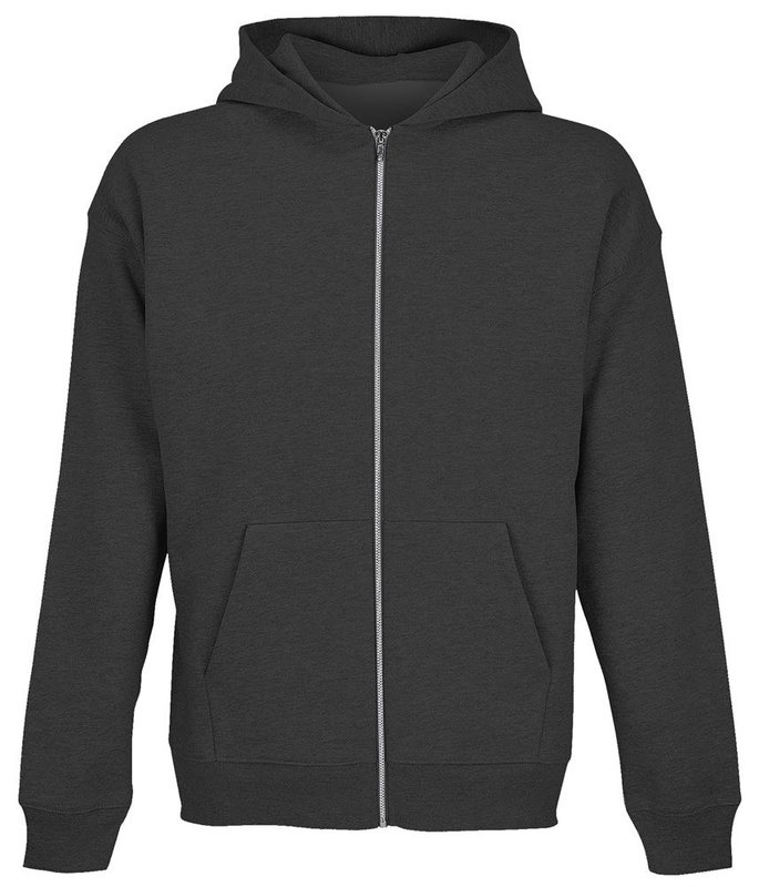 JELO Kapuzenjacke mit Reißverschluss, Unisex: BRUST LINKS