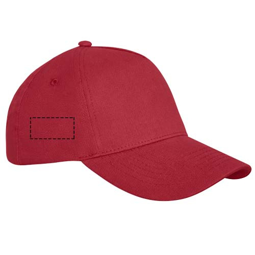 Casquette à 5 panneaux Doyle: Côté droit · Transfert DTF