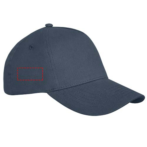 Casquette à 5 panneaux Doyle: Côté droit · Transfert DTF