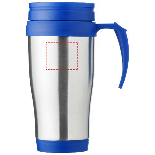Sanibel – mug isotherme 400 ml: Face avant · Tampographie