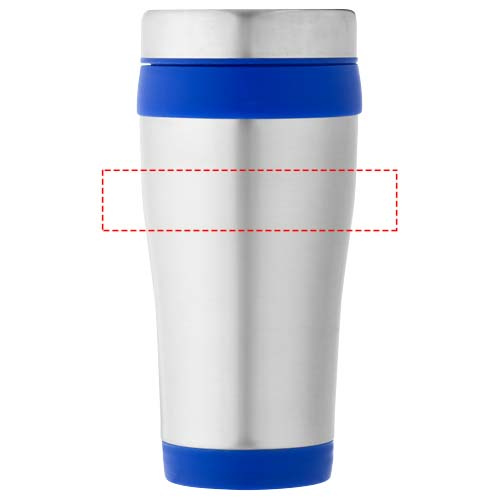 Elwood – mug isotherme 410 ml: Tout autour · Sérigraphie circulaire