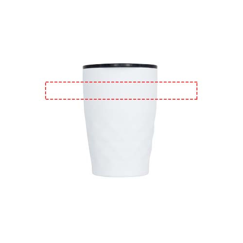 Geo – mug isotherme 350 ml: Tout autour · Sérigraphie circulaire
