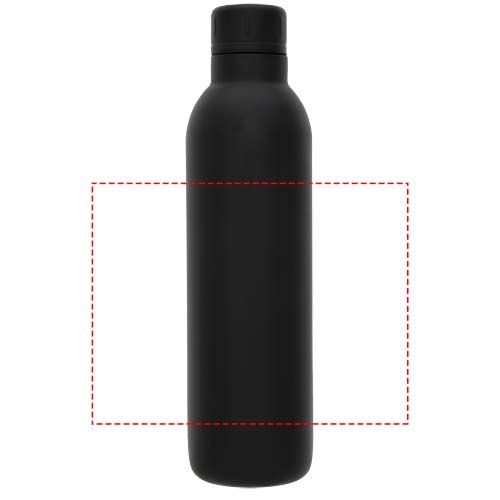 Thor – bouteille d’eau 510 ml à isolation sous vide avec cuivre: Tout autour · Gravure laser à 360°