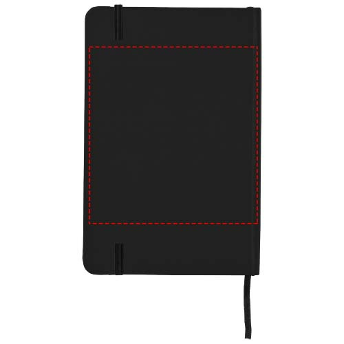Klasisks A5 cieto vāku piezīmju grāmatiņa: Back · Digital print
