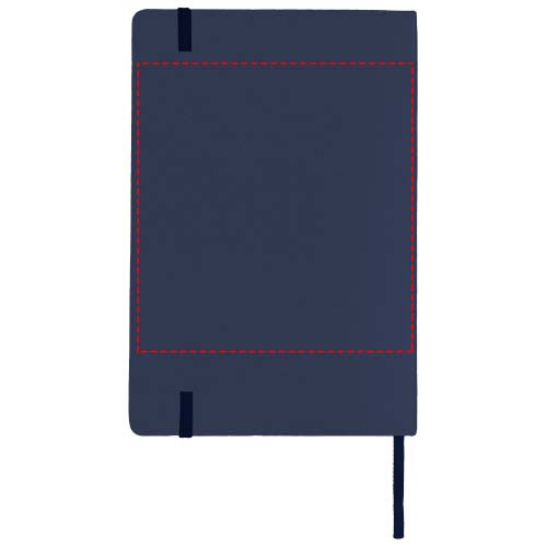 Klasisks A5 cieto vāku piezīmju grāmatiņa: Back · Digital print