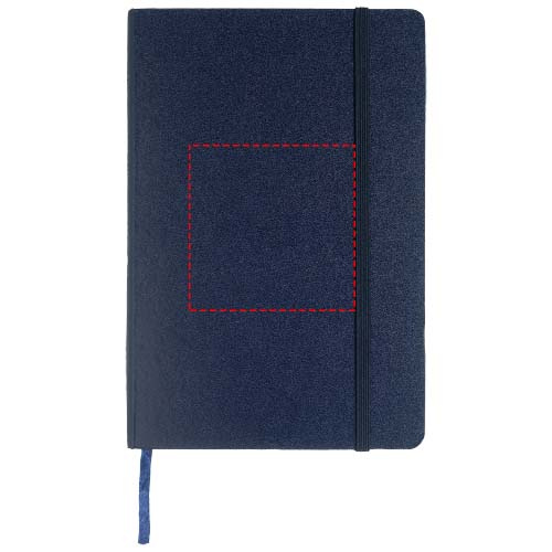 Klasisks A5 cieto vāku piezīmju grāmatiņa: Front · Embossing/Debossing