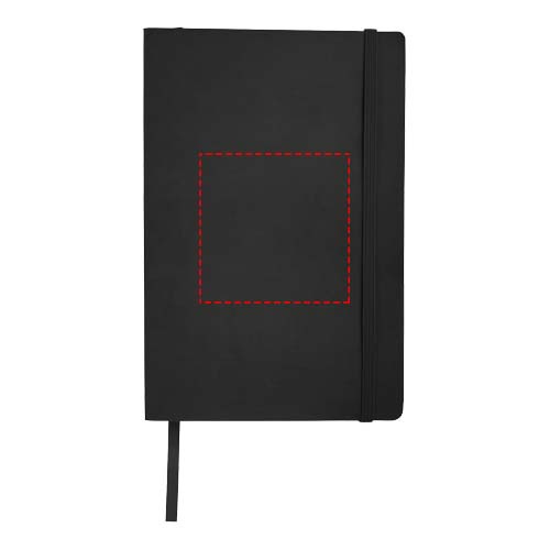 Classic A5 Soft Cover Notizbuch: Front · Embossing/Debossing