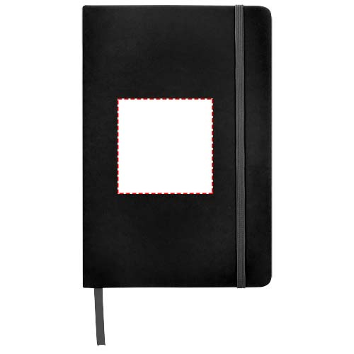 Spectrum A5 notebook with blank pages: Front · Full color doming