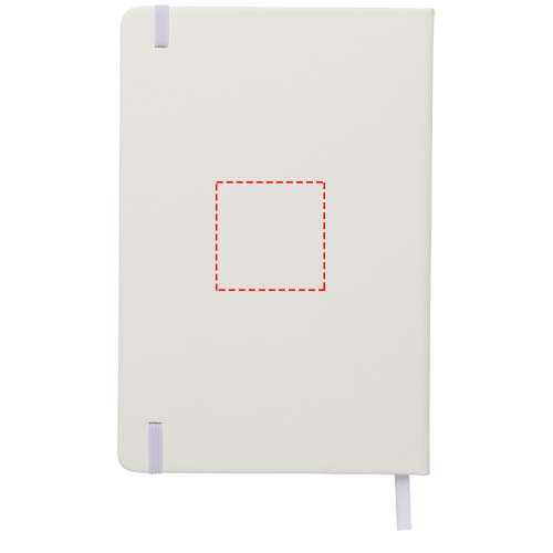 Spectrum A5 notebook with blank pages: Back · Digital print gloss