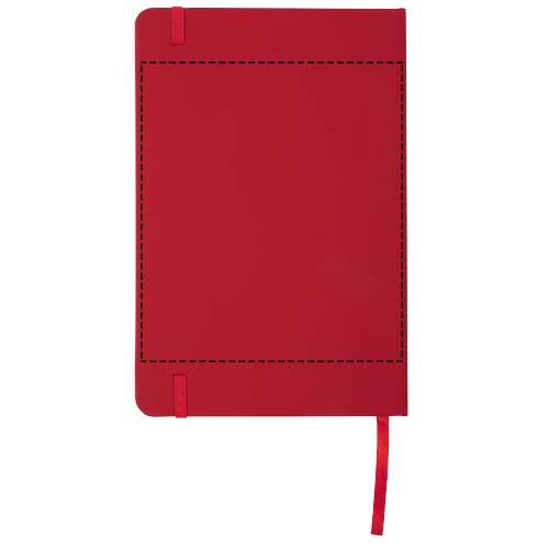 Spectrum A5 notebook with blank pages: Back · Digital print