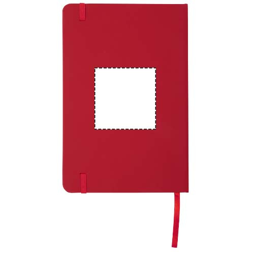 Spectrum A5 notebook with blank pages: Back · Full color doming
