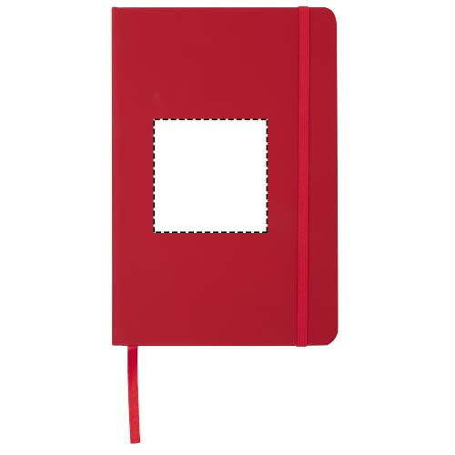 Spectrum A5 notebook with blank pages: Front · Full color doming