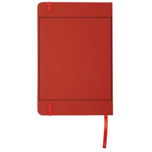 Spectrum A5 notebook with blank pages: Back · Digital print