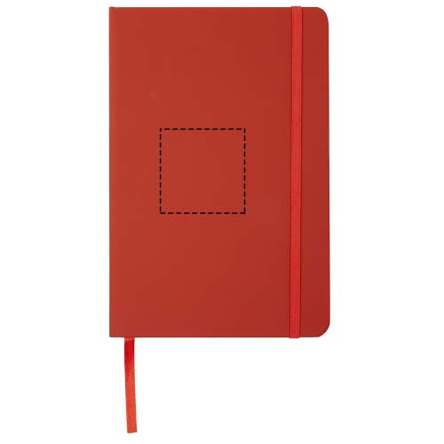 Spectrum A5 notebook with blank pages: Front · Padprint