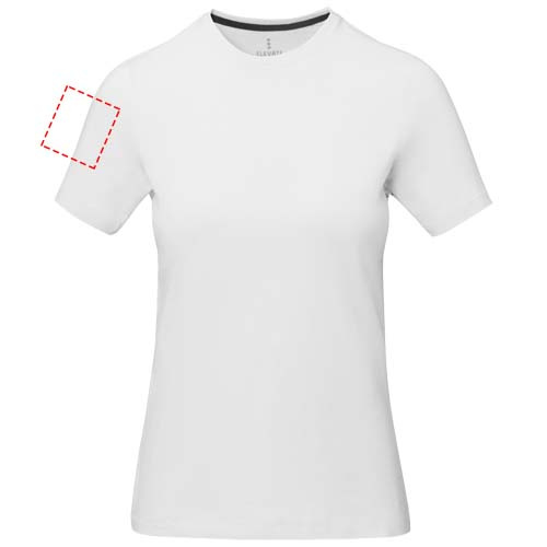 Nanaimo short sleeve women's t-shirt: Right bicep · Transfer